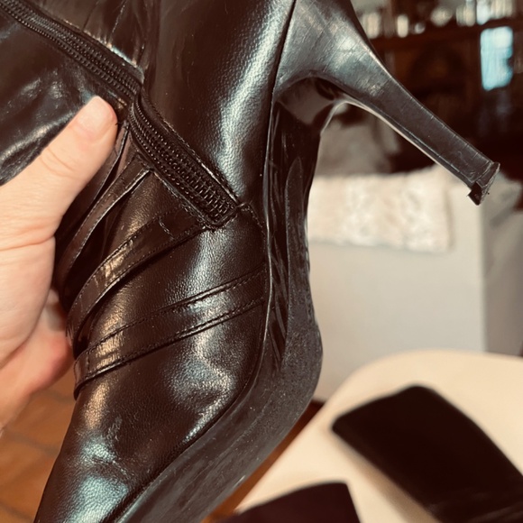 Tall Leather Boots - Picture 2 of 4